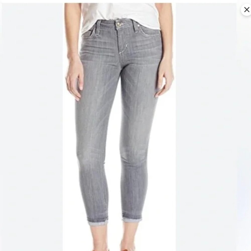 Joe’s Jeans Cool Off The Markie Crop Skinny Jeans Gray W31